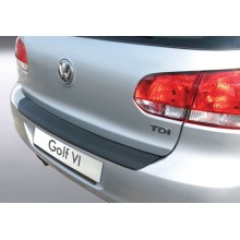 Накладка на задний бампер полиуретан ABS VW Golf 6 HB (2008-2012)